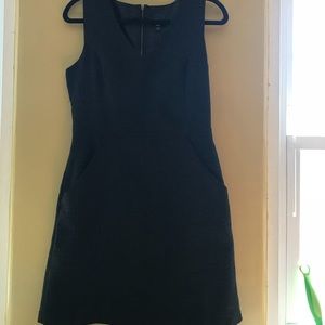 NWT Charcoal Gray wool dress, GAP, size 6